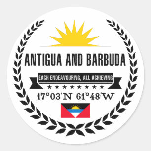 Adesivo Antígua e Barbuda
