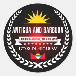 Adesivo Antígua e Barbuda