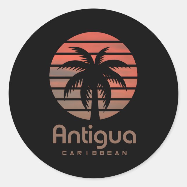 Adesivo Antigua Karibik (Frente)