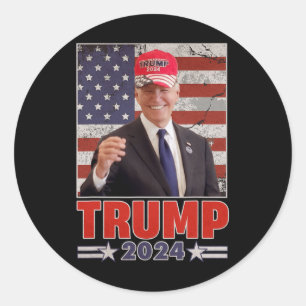 Adesivo Antijoe Biden Engraçado Conservador Donald Trump 2