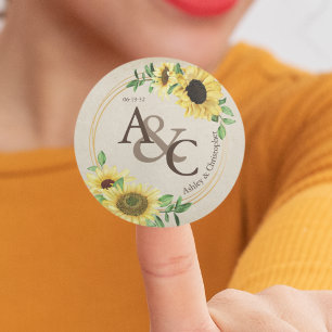 Adesivo Antique Paper ・ Casamento Moderno Elegante