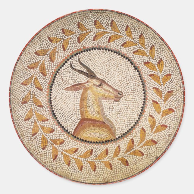 ADESIVO ANTIQUE ROMAN MOSAICS / GAZZELLE (Frente)