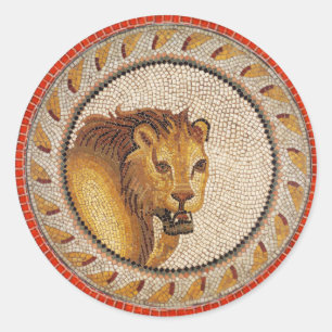 ADESIVO ANTIQUE ROMAN MOSAICS / LION