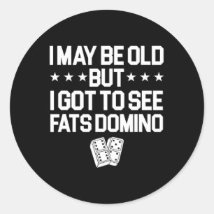Adesivo Antoine Fats Domino Music Legend Fan I May Old