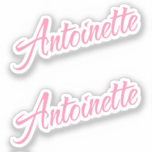 Adesivo Antoinette x2 vinil