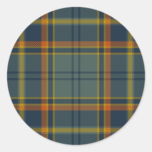 Adesivo Antrim County Irish Tartan (Frente)