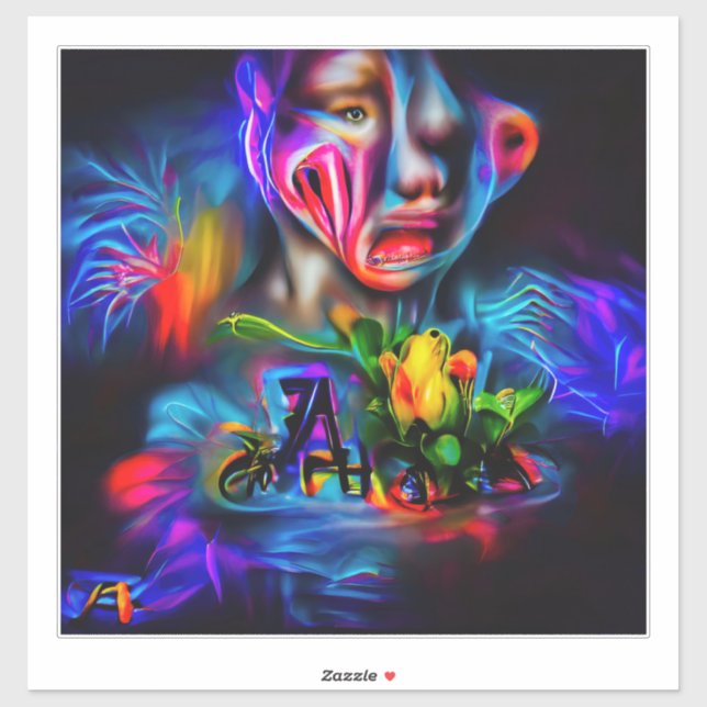 Adesivo Antrofobia 2 (Folha)