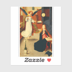 Adesivo Anunciação da Virgem Maria por Gerard David