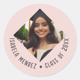 Adesivo Anúncio de Foto de Graduação Personalizada