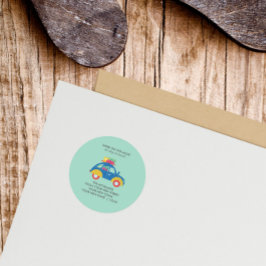 Adesivo Anúncio de Movimentação do Carro Funky