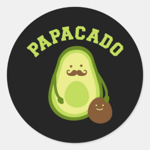 Adesivo Anúncio de pai ou novo papai engraçado do Papacado