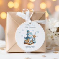 Anúncio do Primeiro Natal do Bebê