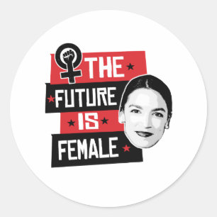 Adesivo AOC O Futuro é Feminino