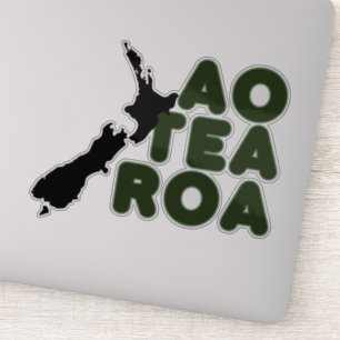 ADESIVO AOTEAROA NOVA ZELÂNDIA PAÍS MAORI