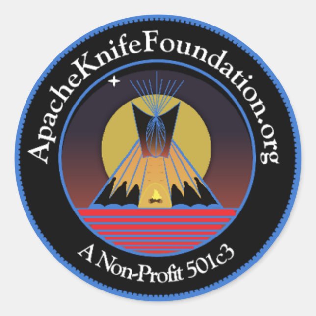 Adesivo Apache Knife Foundation Sticker (Frente)