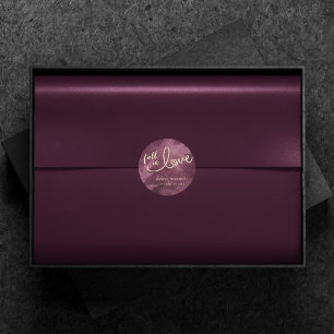 Adesivo Apaixonado pelo outono   Toneladas de joias roxas