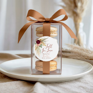 Adesivo Apaixonar-se Boho Grama das Pampas Floral de Outon