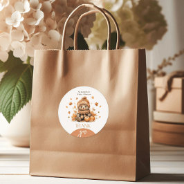 Adesivo Apaixonar-Se Pumpkin Do Urso De Teddy