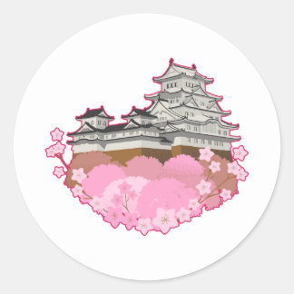 Adesivo apanese Castle Sakura Spring Sticker Pack