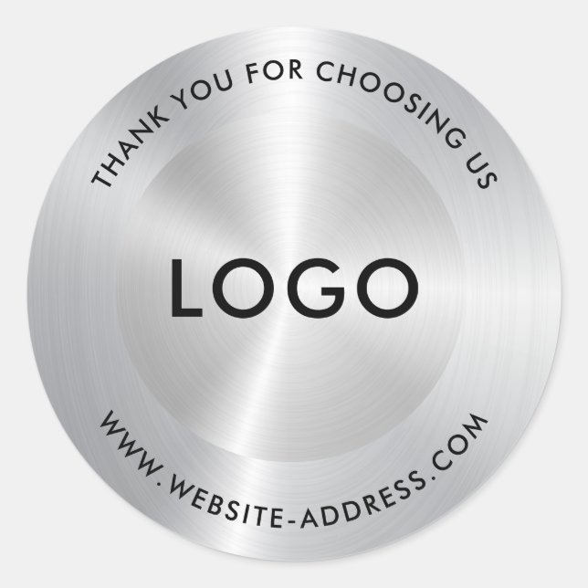 Adesivo Aparência de Aço Inoxidável de Prata Metálica (Frente)