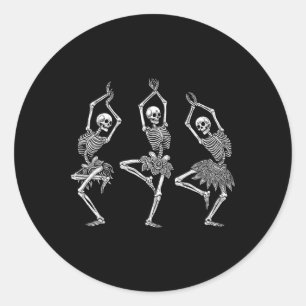 Adesivo Apartamentos de Balé de dança de Skeleton Balé Hal