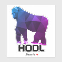 Ape Sticker de Mãos Diamantes HODL