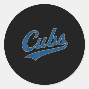 Adesivo Apelido De Cubs De Retrô Vintage Para Meninos Home