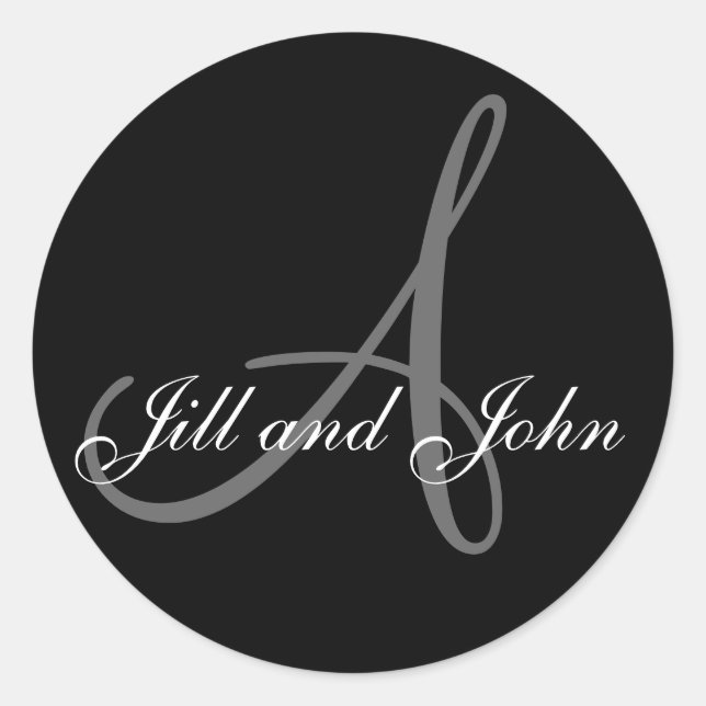 Adesivo Apelido Inicial A mais Nomes (Frente)