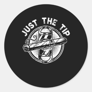 Adesivo Apenas A Dica Cigarro Deu Um Engraçado Fumante Eng