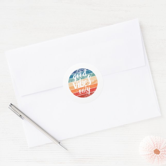Adesivo Apenas Boas Vibrações (Envelope)