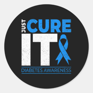 Adesivo Apenas Curta-A Diabetes Sensibilização Diabetes Az