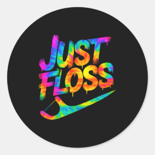 Adesivo Apenas Fio Dental Engraçado Higienista Oral Dentis
