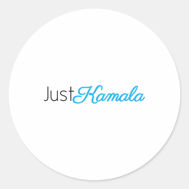 Adesivo Apenas Kamala Votando 2024 Para A Eleição Do Presi (Frente)