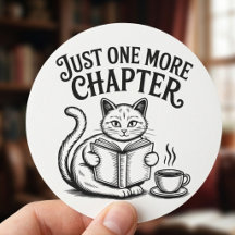 Apenas Mais Um Capítulo Gato Lendo Um Livro