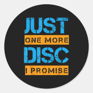 Adesivo Apenas Mais Um Jogo De Golfe De Disco Discando Slo