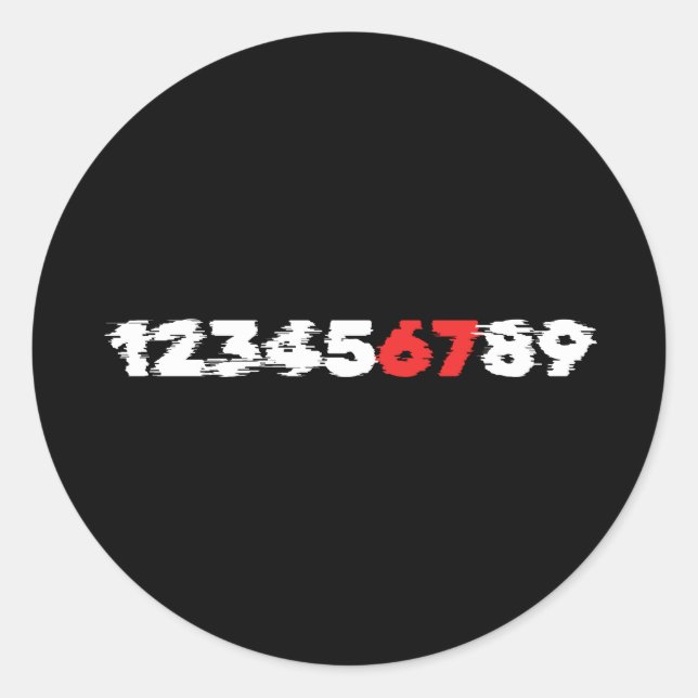 Adesivo Apenas Os Verdadeiros Conhecem 67 (Frente)