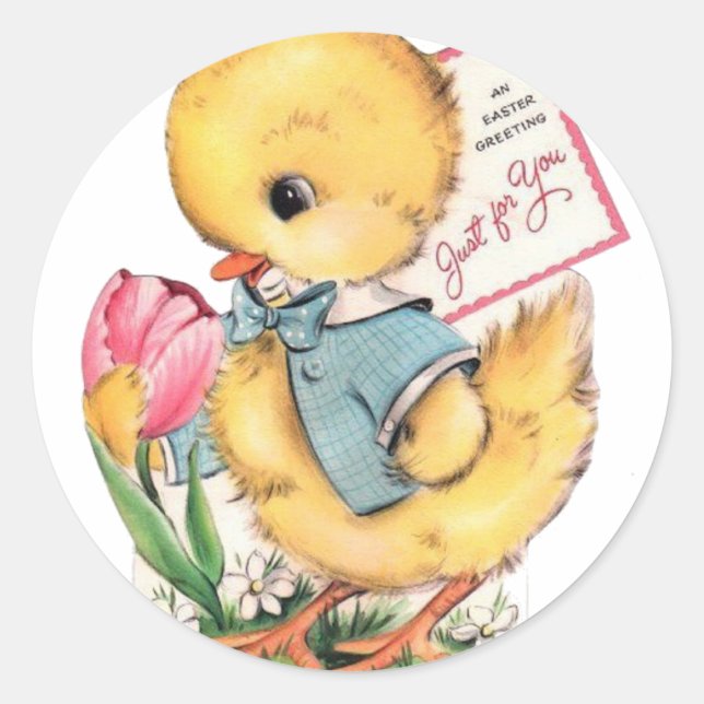 Adesivo Apenas para suas saudações Páscoas (Frente)