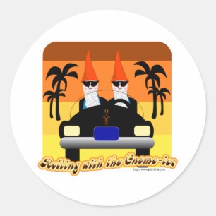 Adesivo Apenas rolando com os Gnom-ies