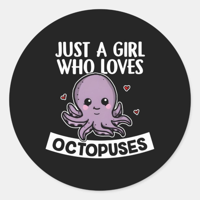 Adesivo Apenas Um Octopusa Octopus Lula (Frente)