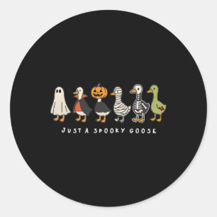 Adesivo Apenas Uma Época de Sapo de Ganso Louco de Hallowe