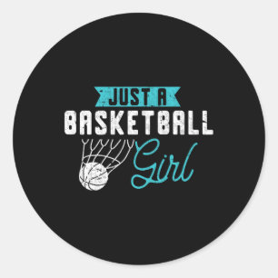 Adesivo Apenas Uma Jogadora De Basquete Mulher Jogadora De