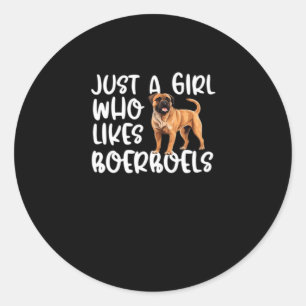 Adesivo Apenas Uma Menina Que Gosta De Camiseta Clássica D