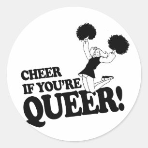 ADESIVO APLAUDA SE VOCÊ É LGBTQ+