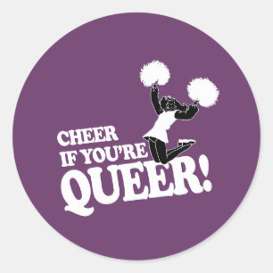 ADESIVO APLAUDA SE VOCÊ É LGBTQ+