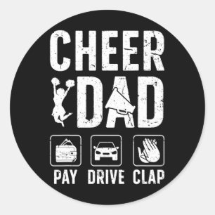 Adesivo Aplaudir Pai Pagar Dirigir Aplaudir Pai De Uma Líd