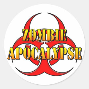Adesivo Apocalipse do zombi