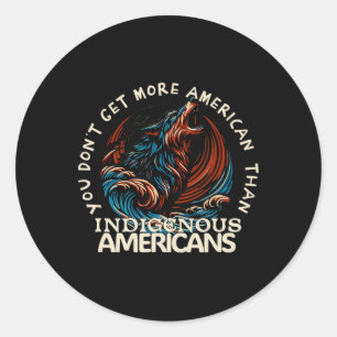 Adesivo Apoiar Nativos Americanos