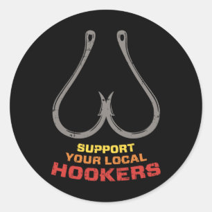 Adesivo Apoie Seu Pai De Pesca Engraçado Local S