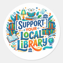 Apoie Sua Biblioteca Local | Arte Gráfica em Lote