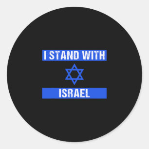 Adesivo apoio a israel jedesejo patrimônio israeli